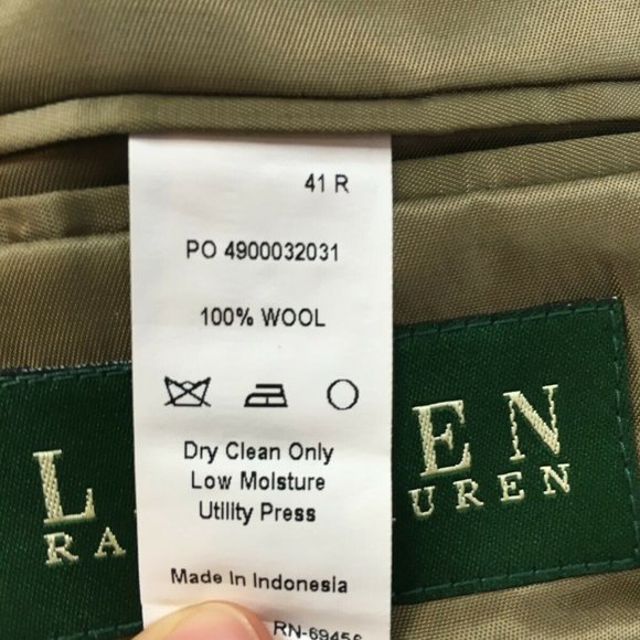 LRL Lauren Ralph Lauren Herringbone Twill Blazer - Picture 5 of 5